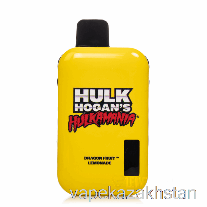 Vape Disposable Hulk Hogan Hulkamania 8000 Disposable Dragon Fruit Lemonade